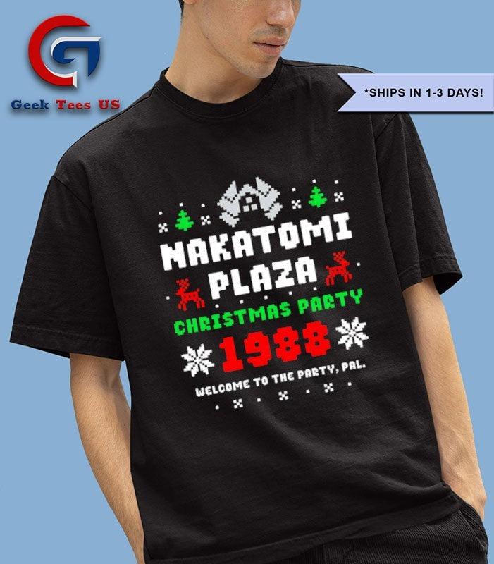 Nakatomi Plaza Christmas Party 1988 shirt Unisex , , , Long Sleeve Tee