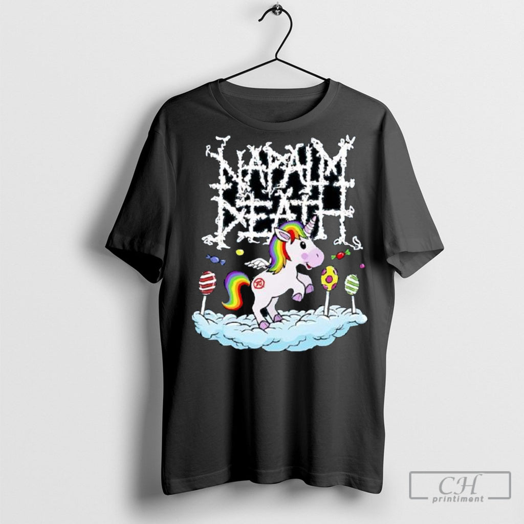 Napalm Death Unicorn Cute Shirts