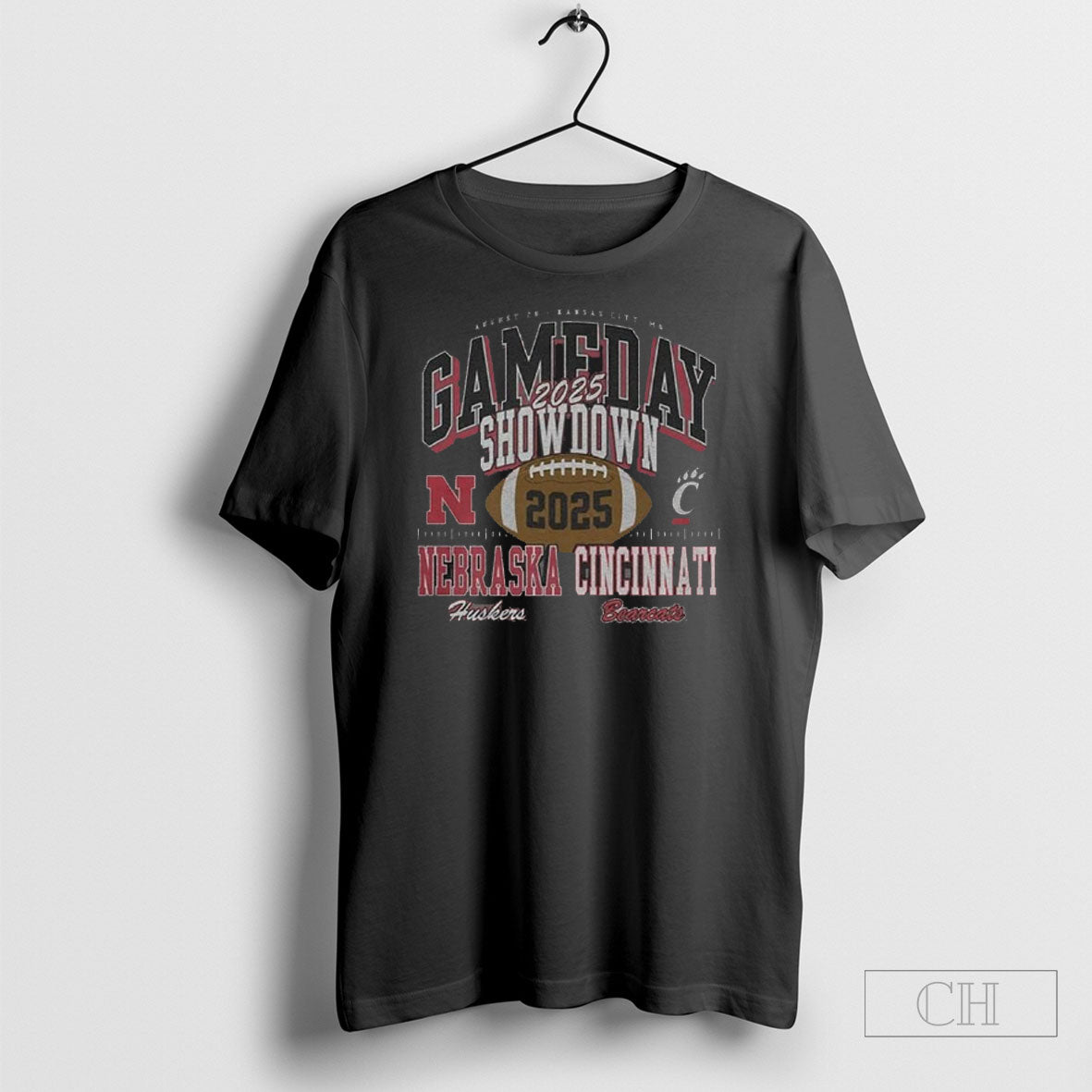 Nebraska Cornhuskers Vs Cincinnati Bearcats 2025 Gameday Showdown Football Shirts