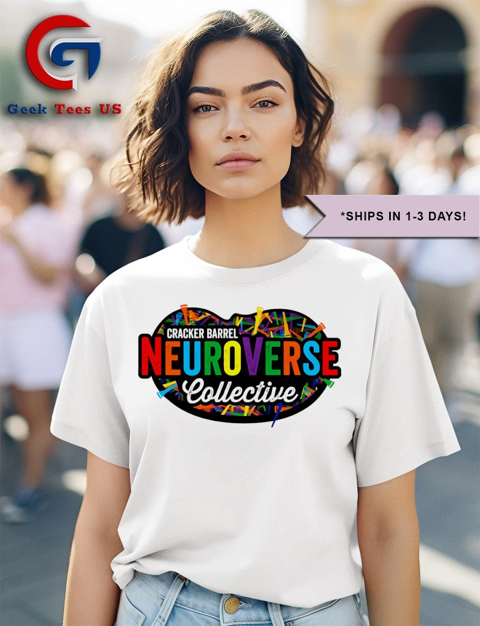 Neuroverse Collective Cracker Barrel logo shirt Unisex , , , Long Sleeve Tee