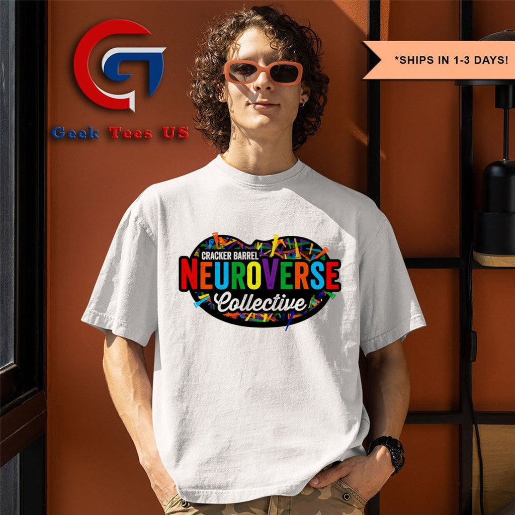 Neuroverse Collective Cracker Barrel logo shirt Unisex , , , Long Sleeve Tee