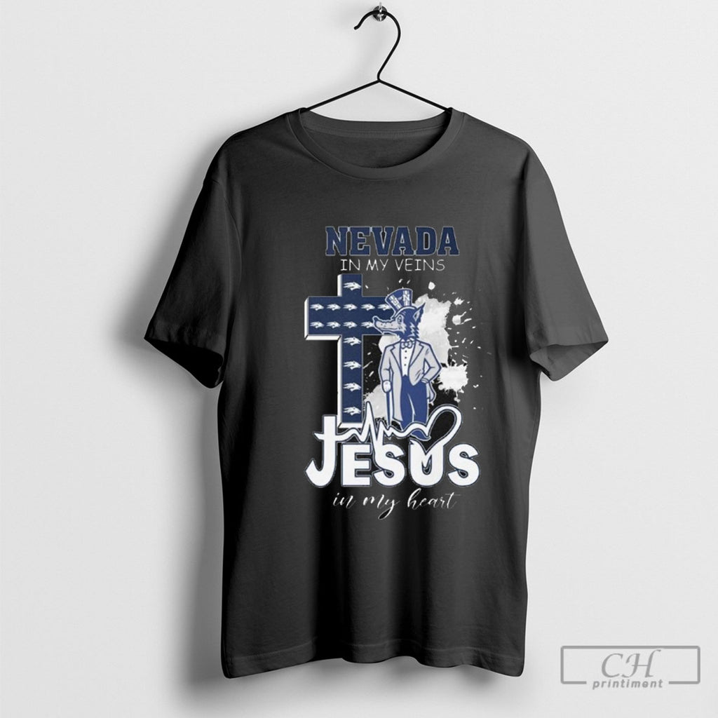Nevada Mascot In My Veins Jesus In My Heart 2025