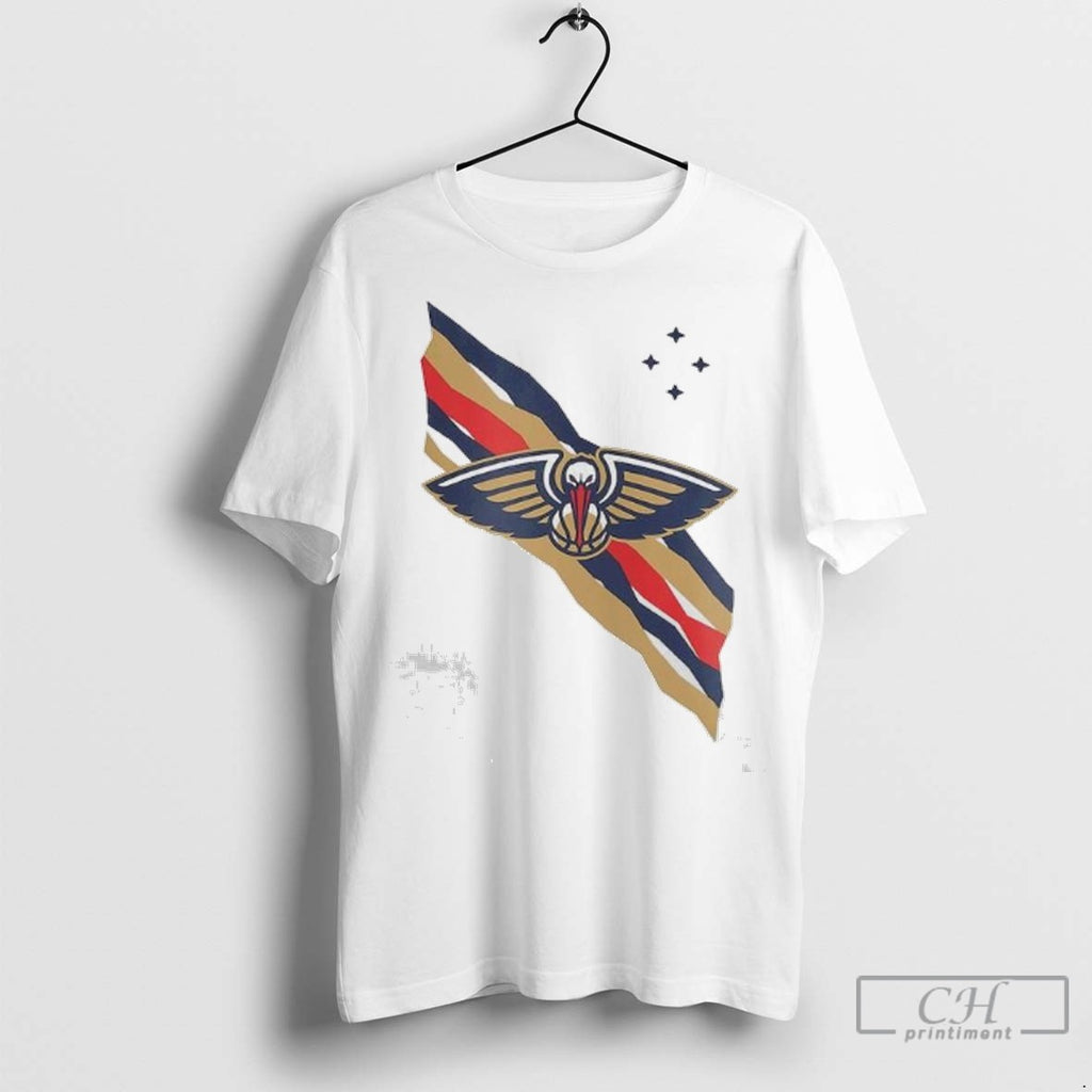 New Orleans Pelicans Ovo X Nba Ladies T Shirt Jpg