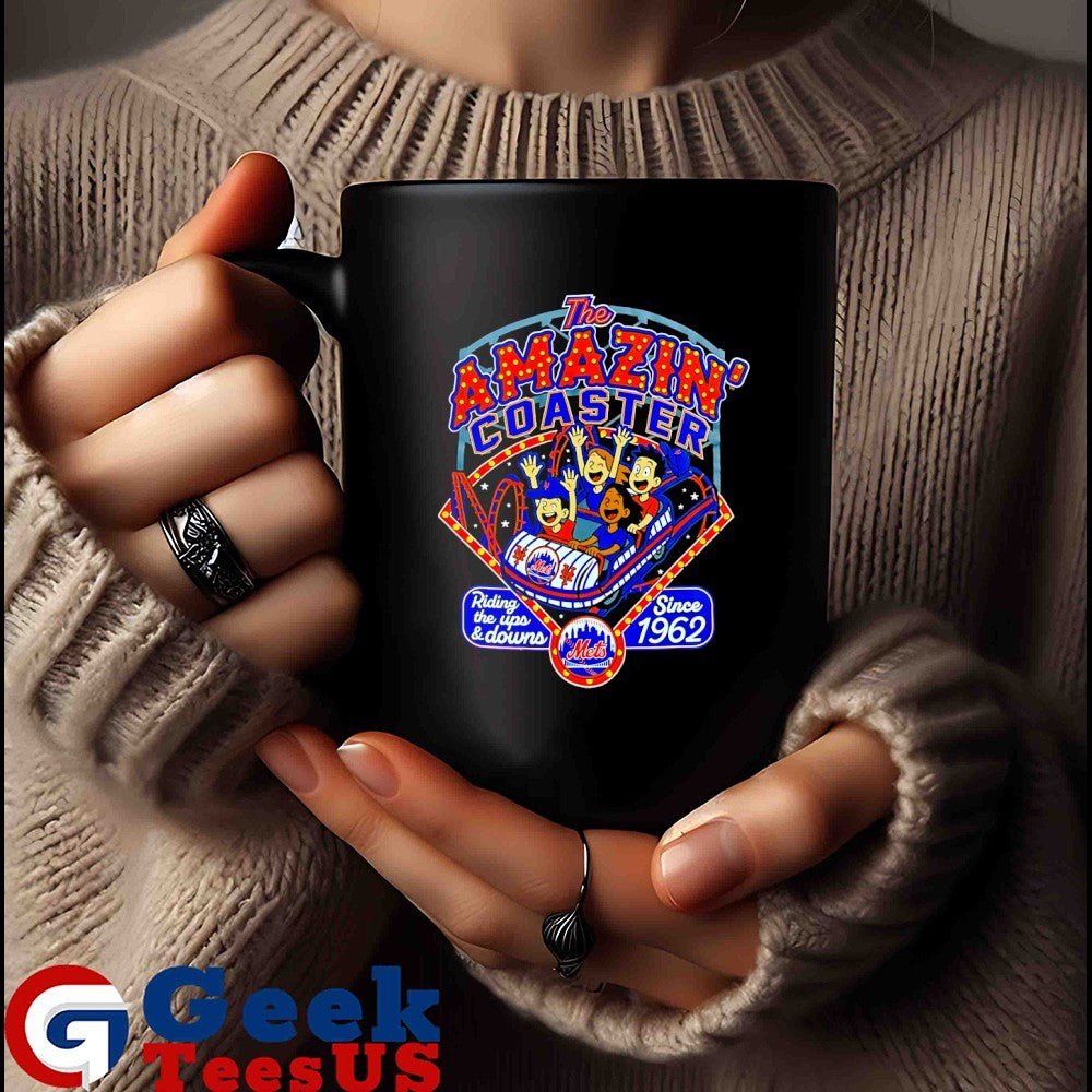 New York Mets the Amazin’ coaster retro shirt Unisex , , , Long Sleeve Tee