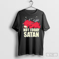 Not Today Satan Cute Horned Cow Shirts