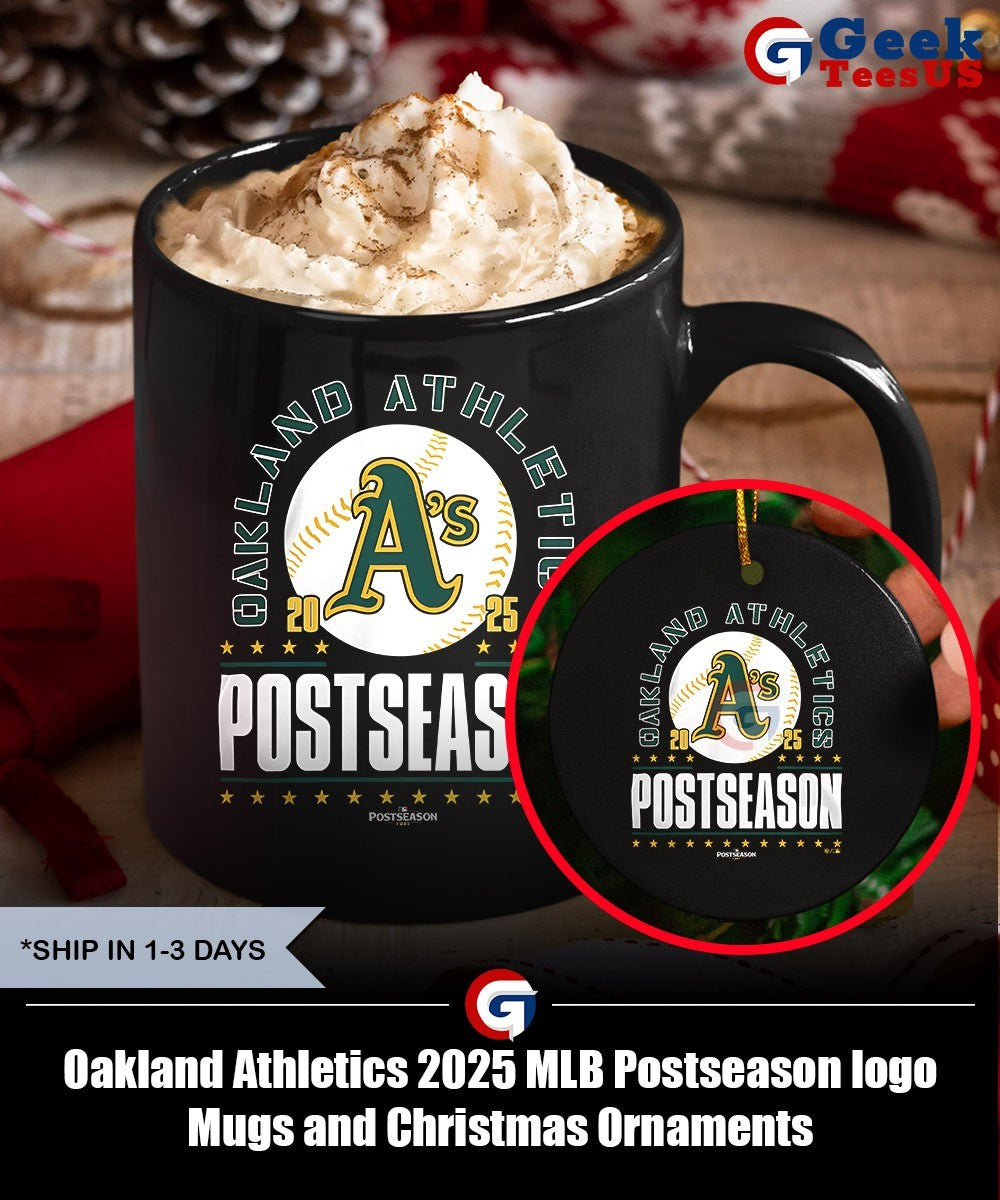 Oakland Athletics 2025 MLB Postseason logo shirt Unisex , , , Long Sleeve Tee