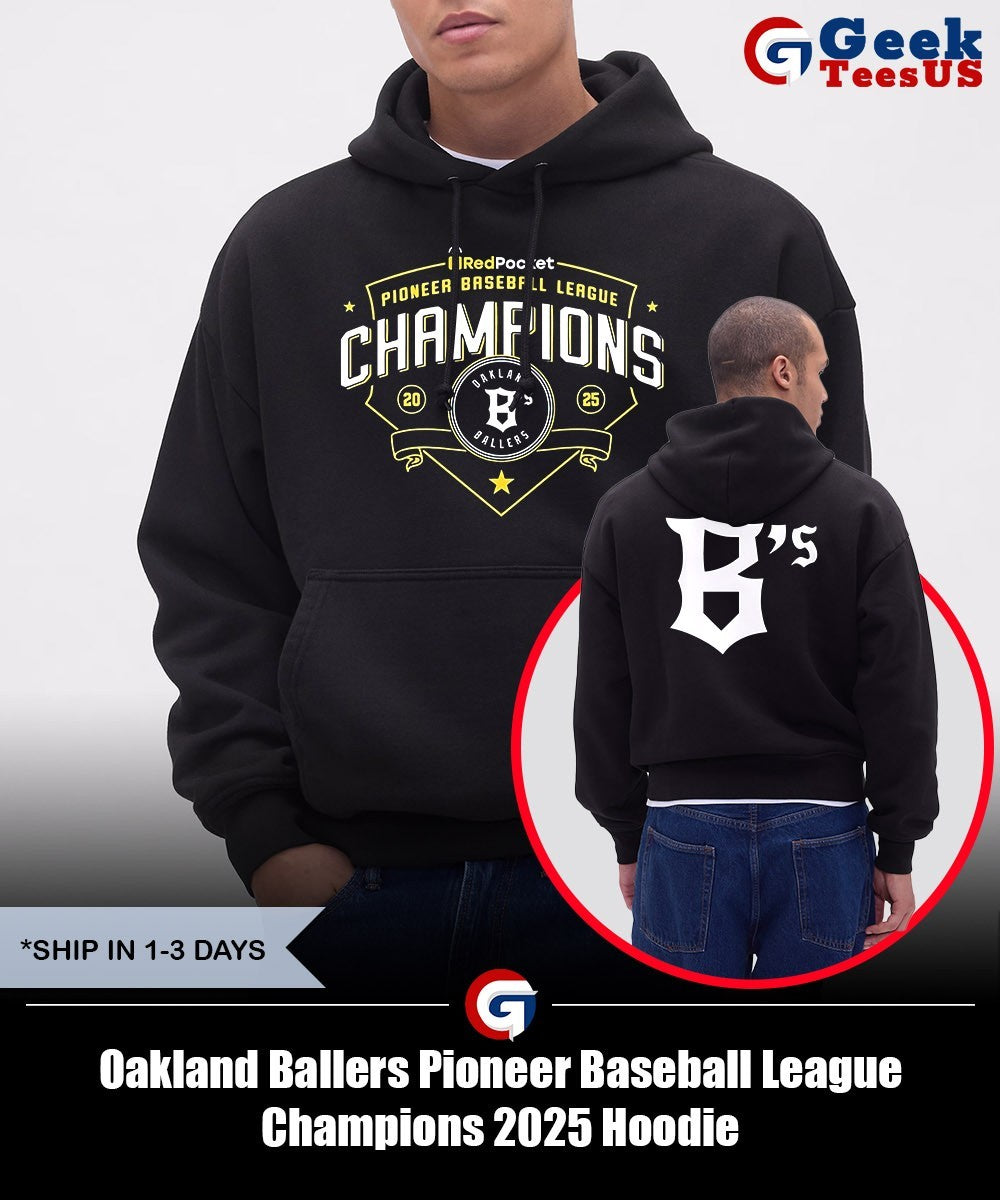 Oakland Ballers Pioneer Baseball League Champions 2025 shirt Unisex , , , Long Sleeve Tee