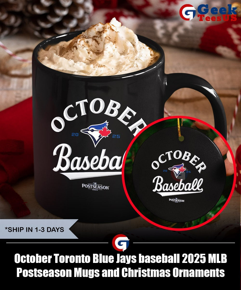 October Toronto Blue Jays baseball 2025 MLB Postseason shirt Unisex , , , Long Sleeve Tee