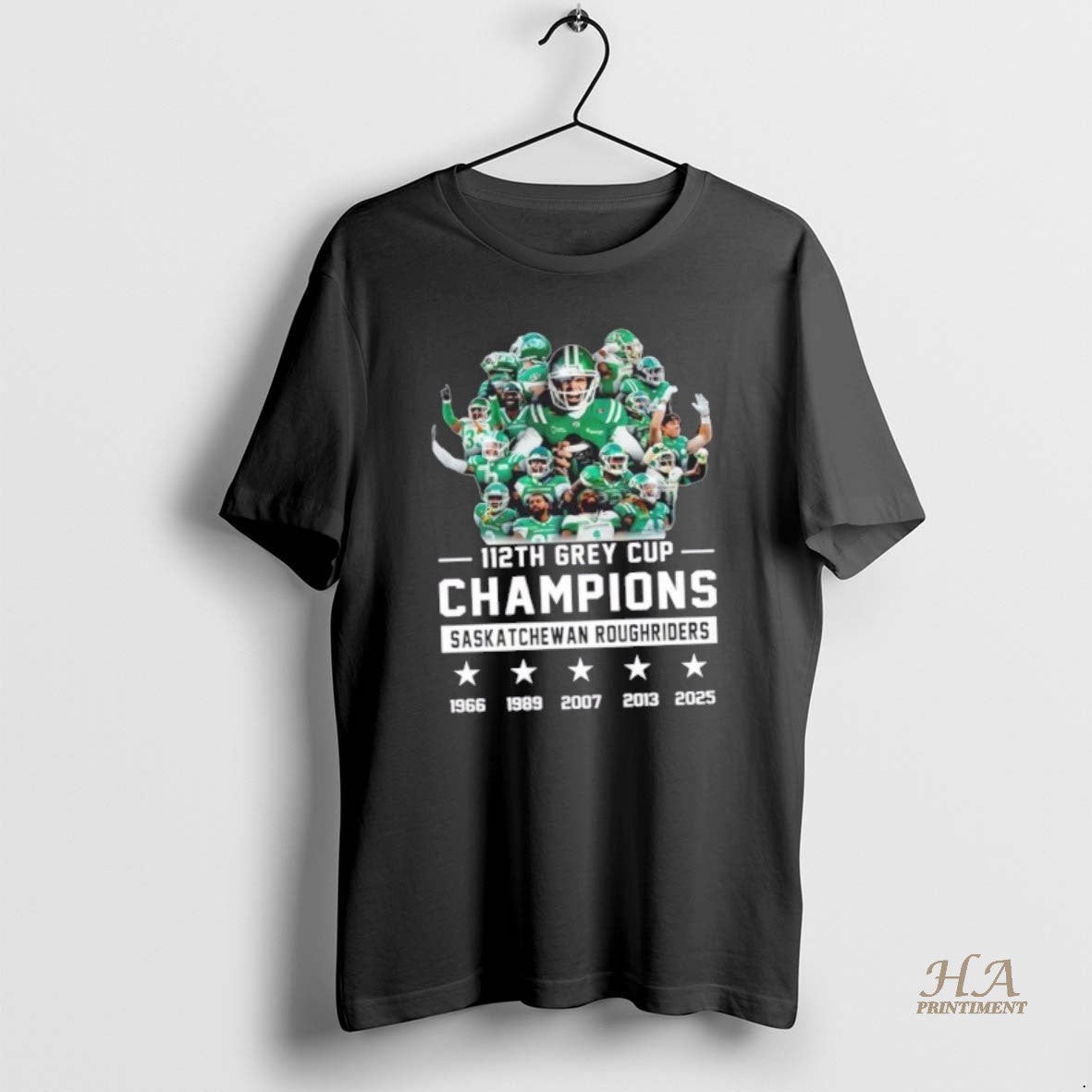 Official 112th Grey Cup Champions 2025 Saskatchewan Roughriders All Players