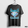 Official 2025 Mlb Postseason Seattle Al West Champions Seize The Moment Fanart T Shirt