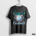 Official 2025 Postseason Seattle Al West Champs T Shirt
