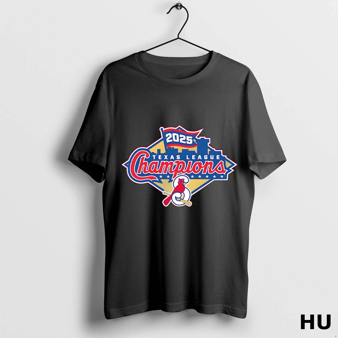 Official 2025 Texas League Championship Springfield Cardinals T Shirt