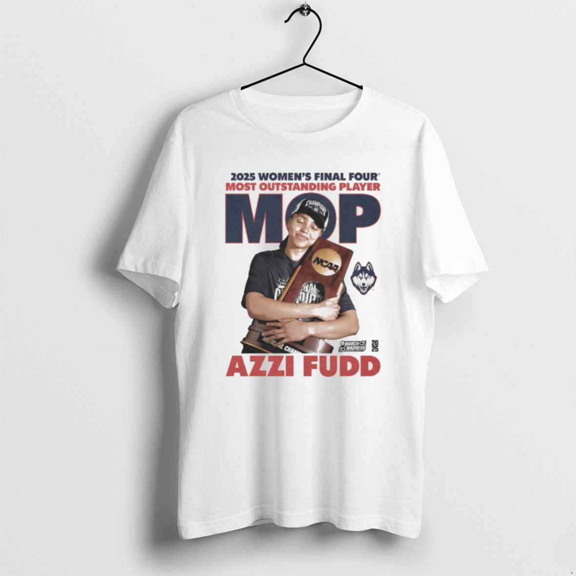 Official 2025 Womens Final Four Most Outstanding Player Mop Azzi Fudd Uconn
