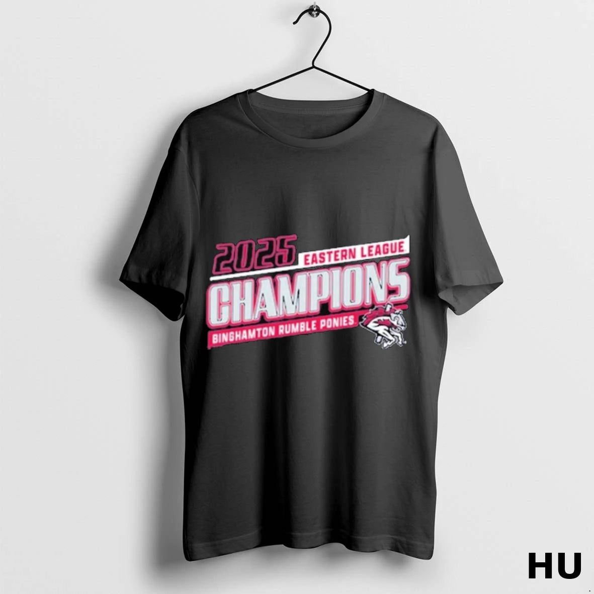 Official 2025 Eastern League Championship Binghamton Rumble Ponies T Shirt