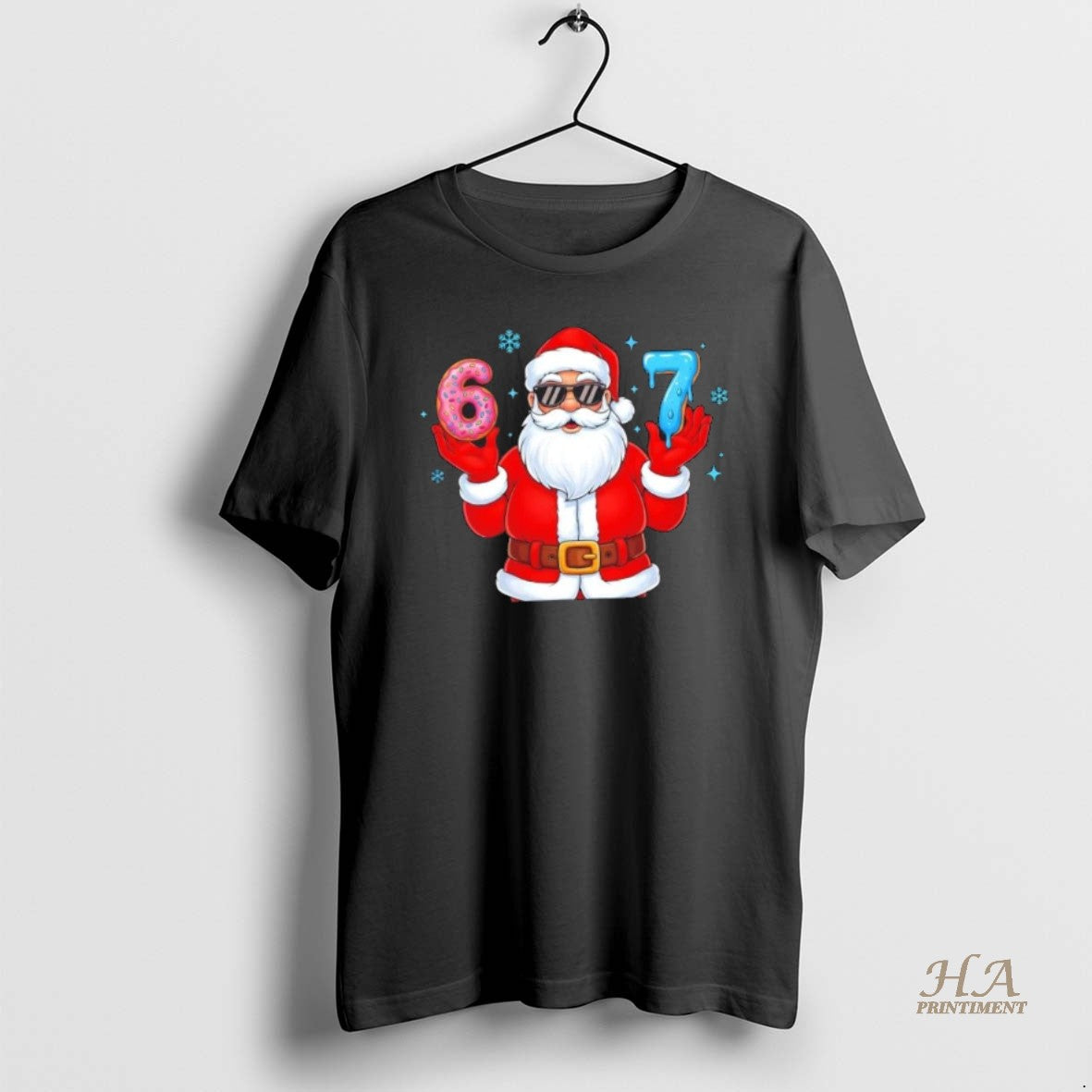 Official 6 7 Meme Cool Santa Claus 67 Christmas
