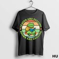 Official A Frog Reading A Book Leaves Are Falling Books Are Calling T Shirt