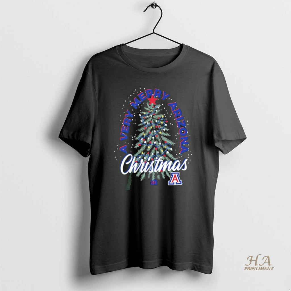 Official A Very Merry Arizona Wildcats Christmas Tree String Light 2025