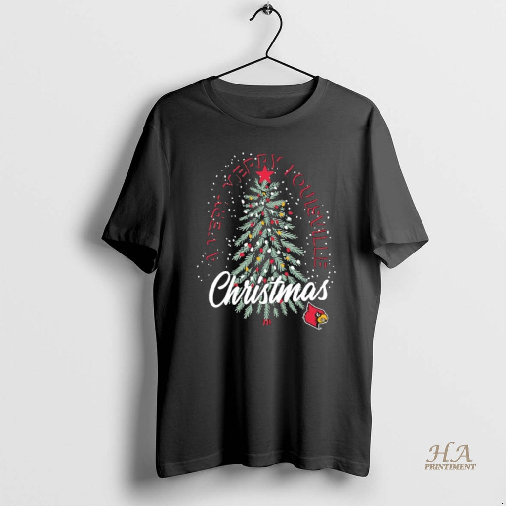 Official A Very Merry Louisville Cardinals Christmas Tree String Light 2025