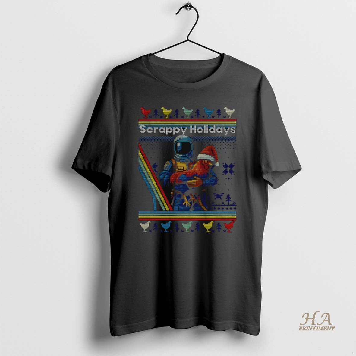 Official Arc Raiders Rooster Scrappy Holidays Merry Christmas