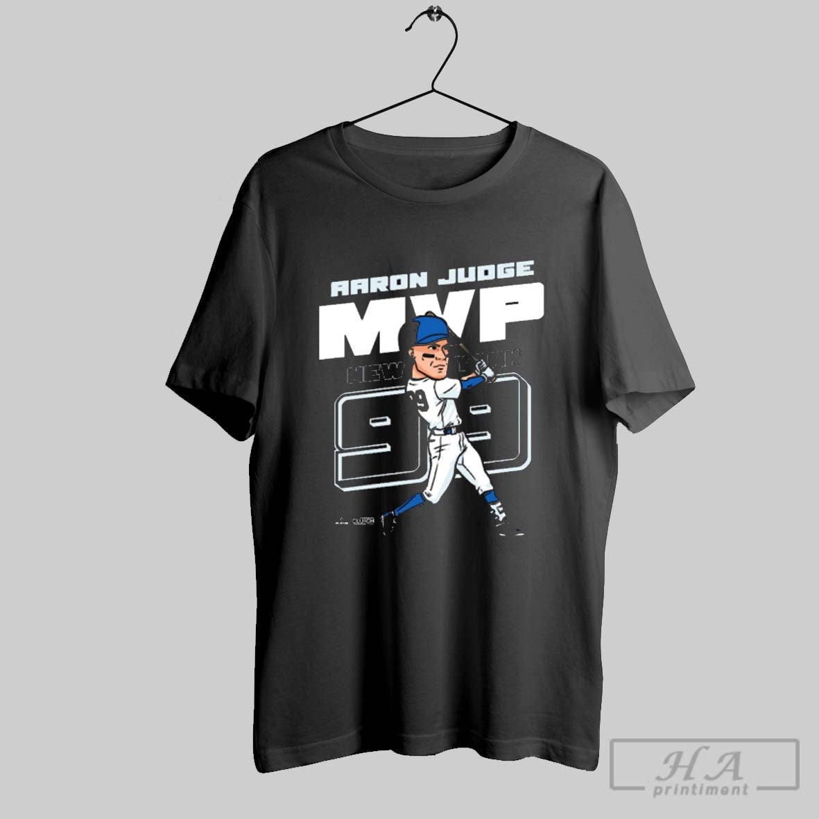 Official Aaron Judge Mvp 99 New York Yankees Mlb Baseball Caricature 2025