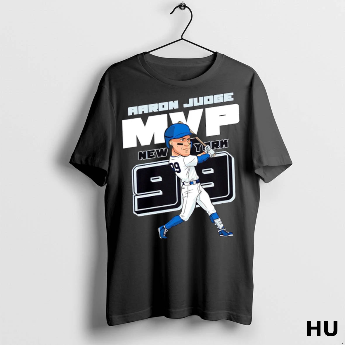 Official Aaron Judge Mvp New York 99 Baseball Player Cartoon T Shirt