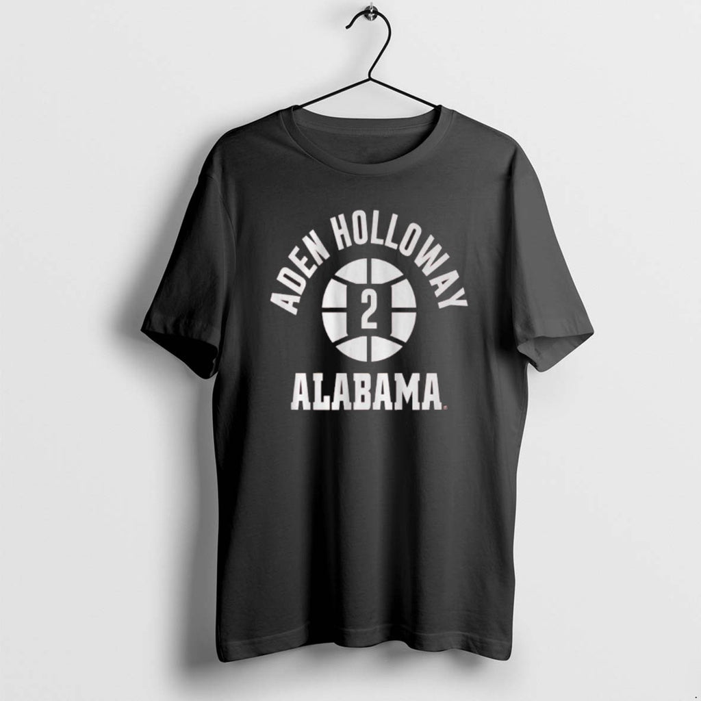 Official Alabama Basketball Aden Holloway Name Number Ball