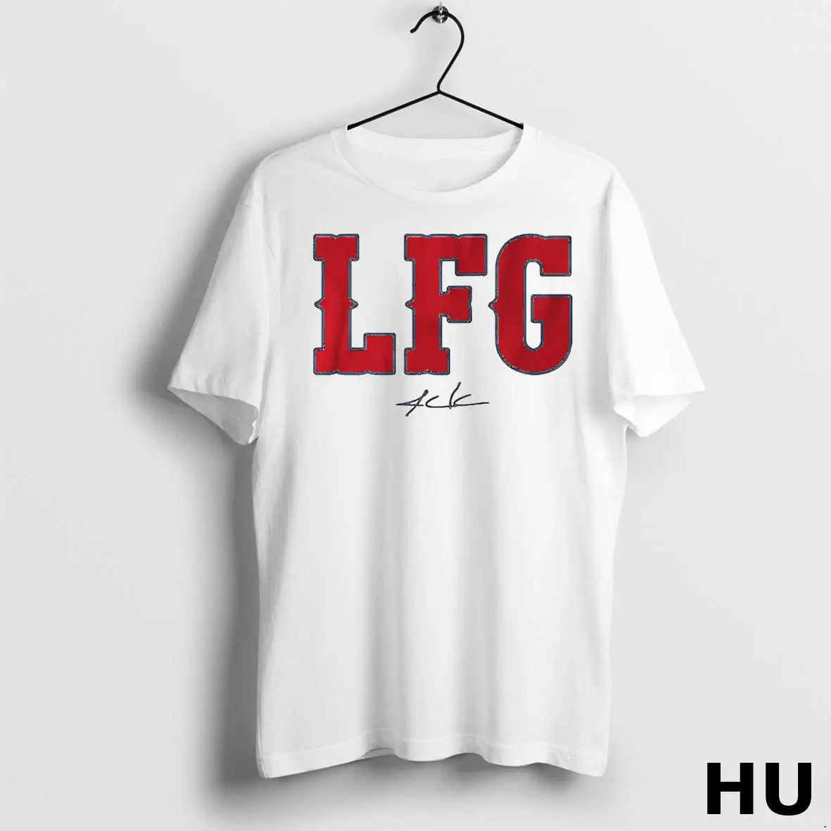 Official Alex Cora Lfg Signature Boston Red Sox T Shirt