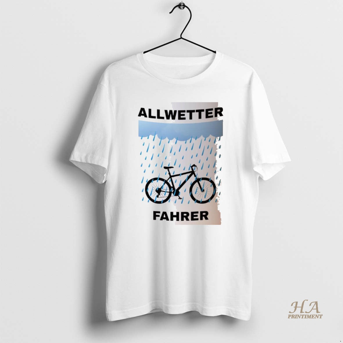 Official Allwetter Fahrer Bicycle Under Rain