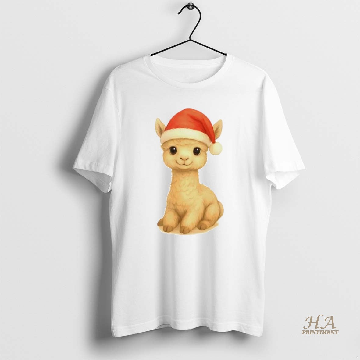 Official Alpaca Baby Christmas Personalized Ornaments White
