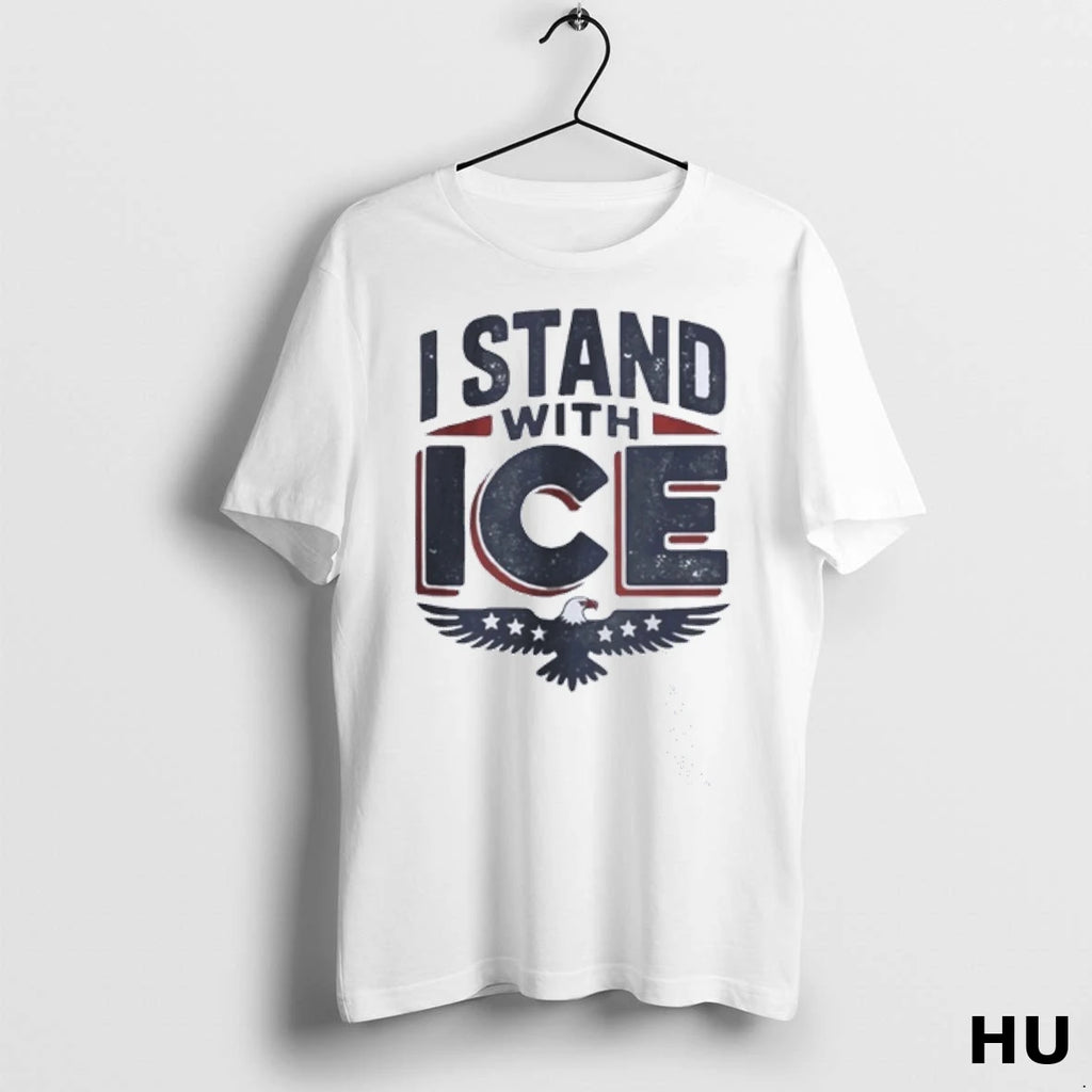 Official American Eagle I Stand With Ice T Shirt