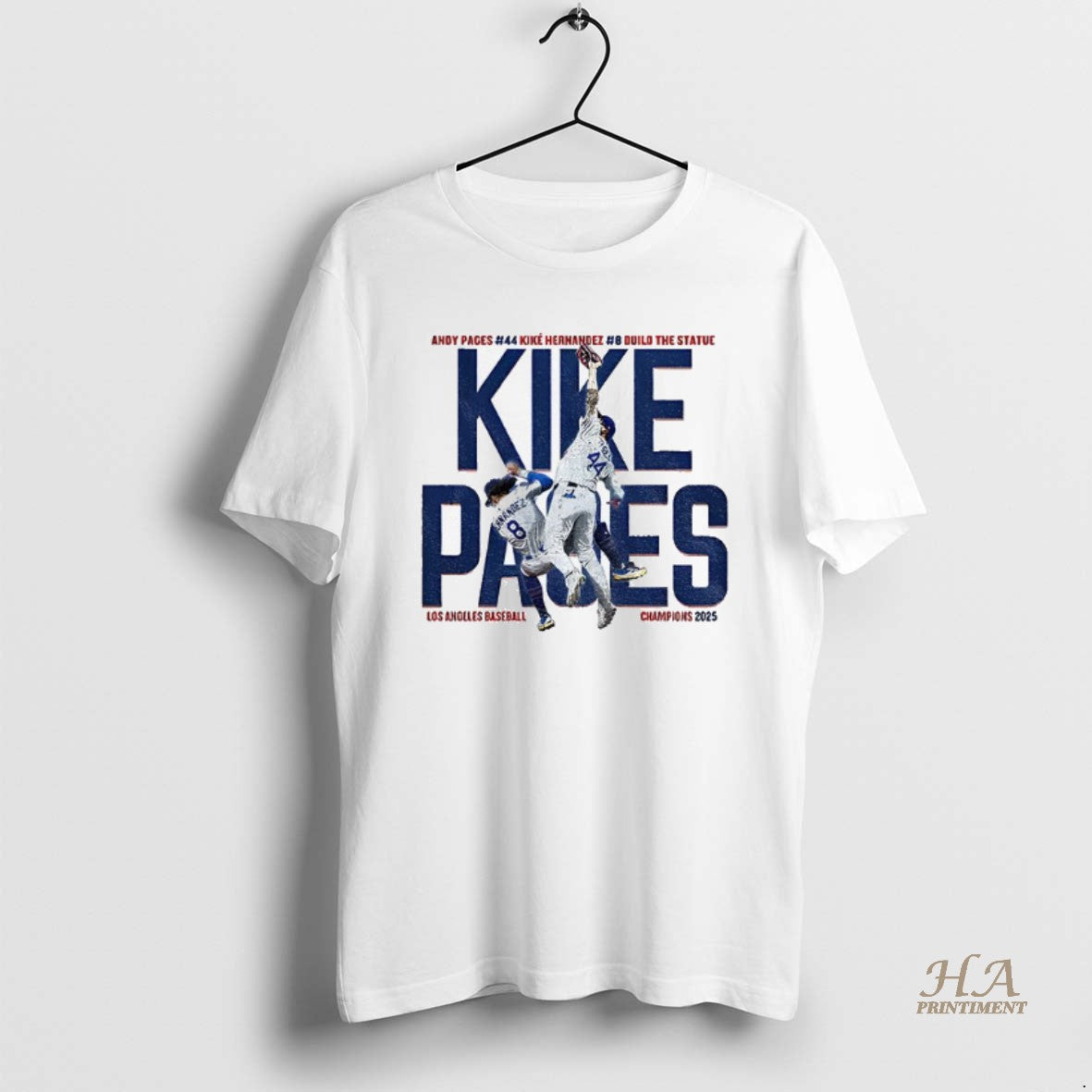 Official Andy Pages Catch Dodgers World Series Game 7 Saving Build The Statue