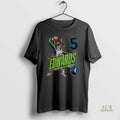 Official Anthony Edwards 5 Minnesota Timberwolves Nba Basketball Vintage