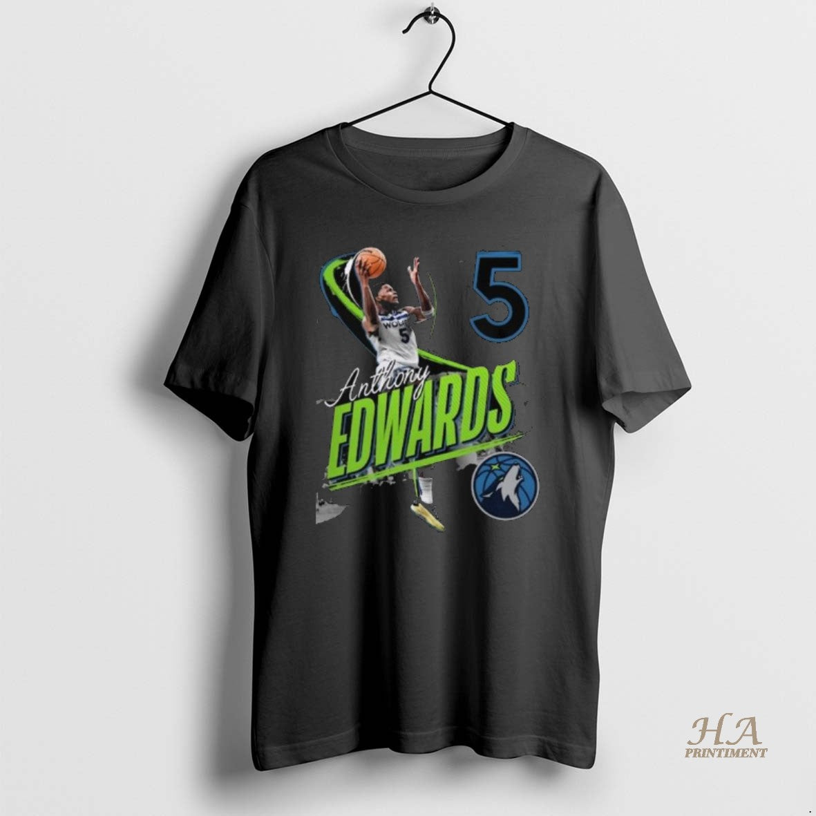 Official Anthony Edwards Minnesota Timberwolves Legacy Long Sleve