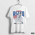 Official Anthony Rizzo Rise Chicago Cubs Slugger Swing Vintage T Shirt