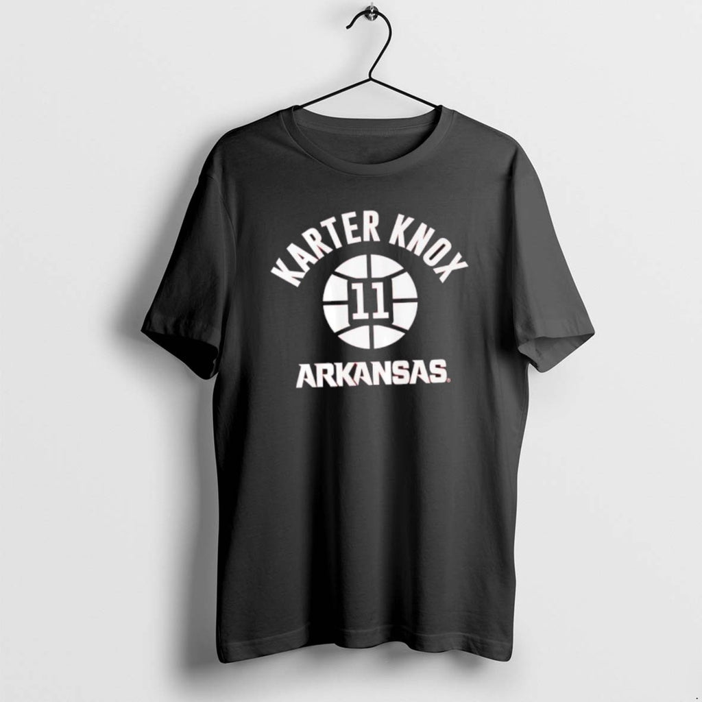 Official Arkansas Basketball Karter Knox Name Number Ball 11