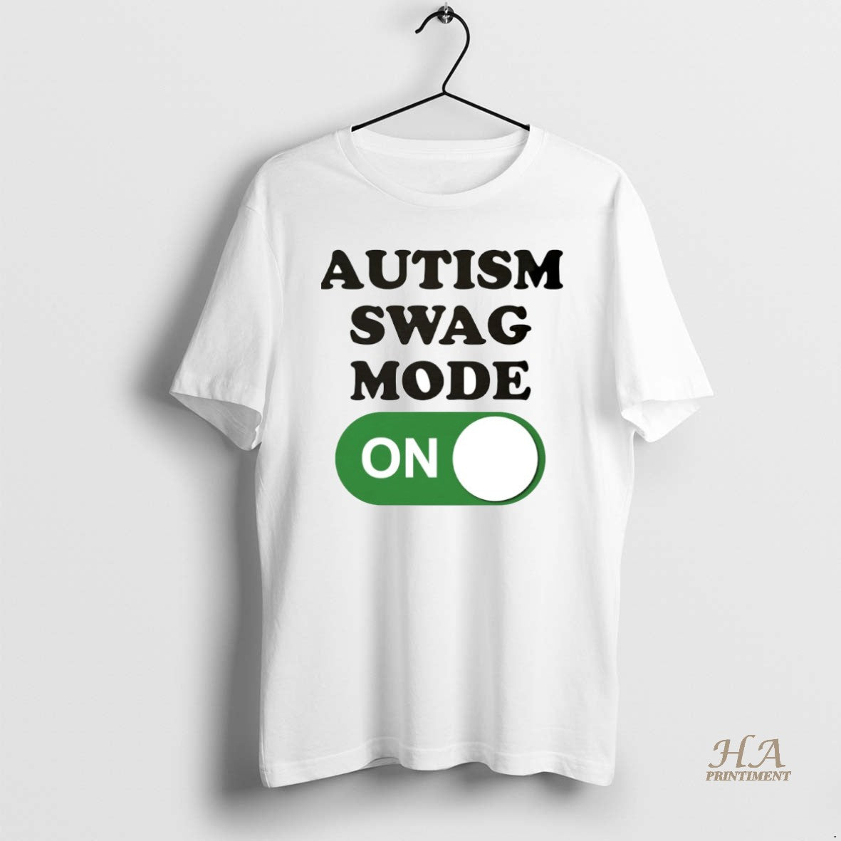 Official Autistic Swag Mode On Circle