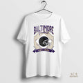 Official Baltimore Ravens Football Vintage Style Ornaments White