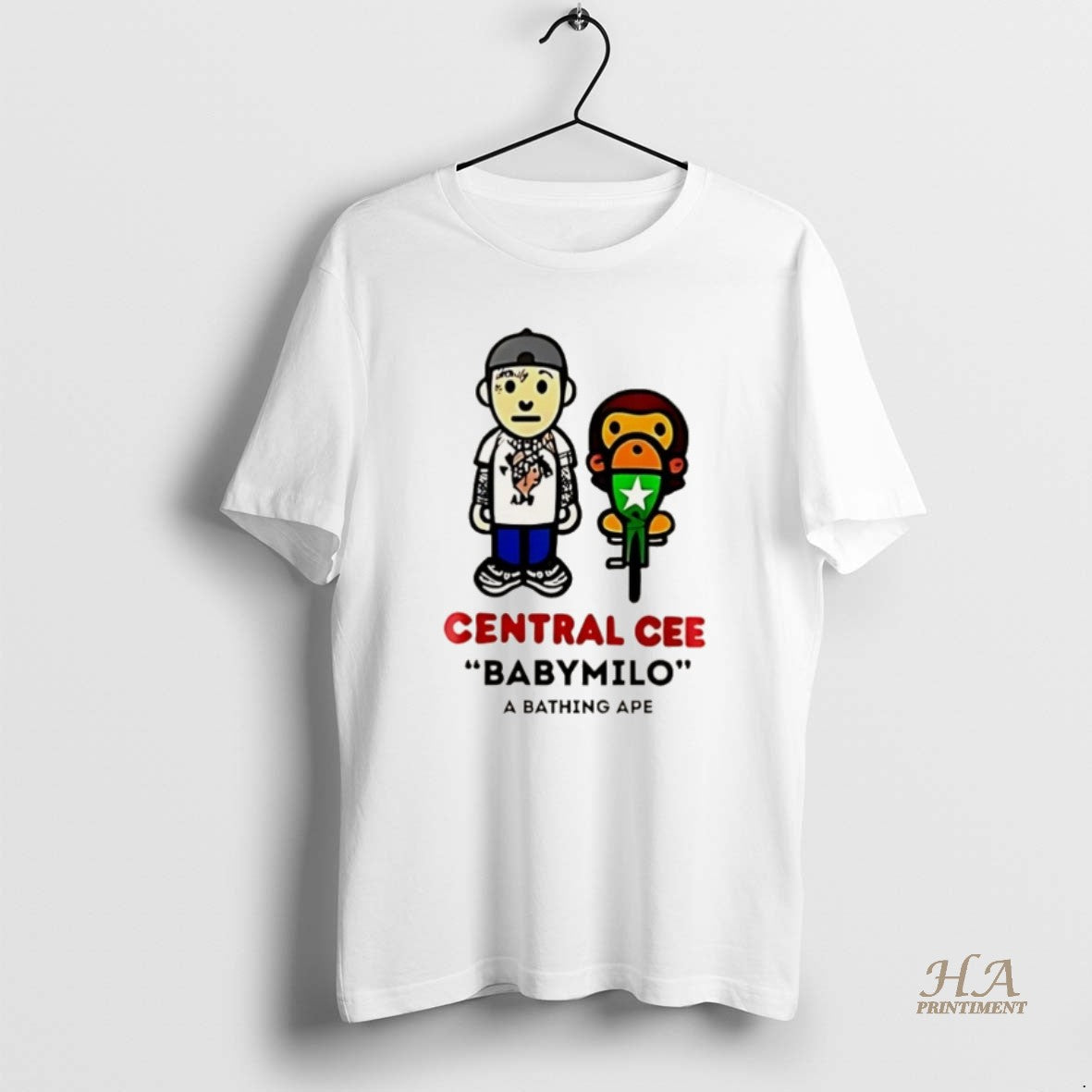 Official Bape X Spotify X Syna Central Cee Baby Milo Christmas