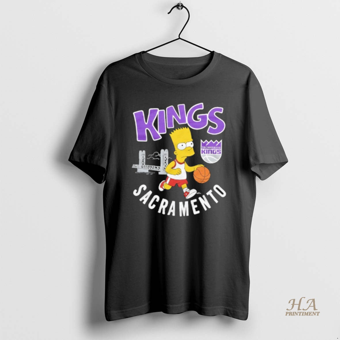 Official Bart Simpson X Sacramento Kings Basketball