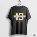 Official Baylor Football Sawyer Robertson 13 Stripe Long Sleve T Shirt