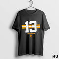 Official Baylor Football Sawyer Robertson 13 Stripe T Shirt