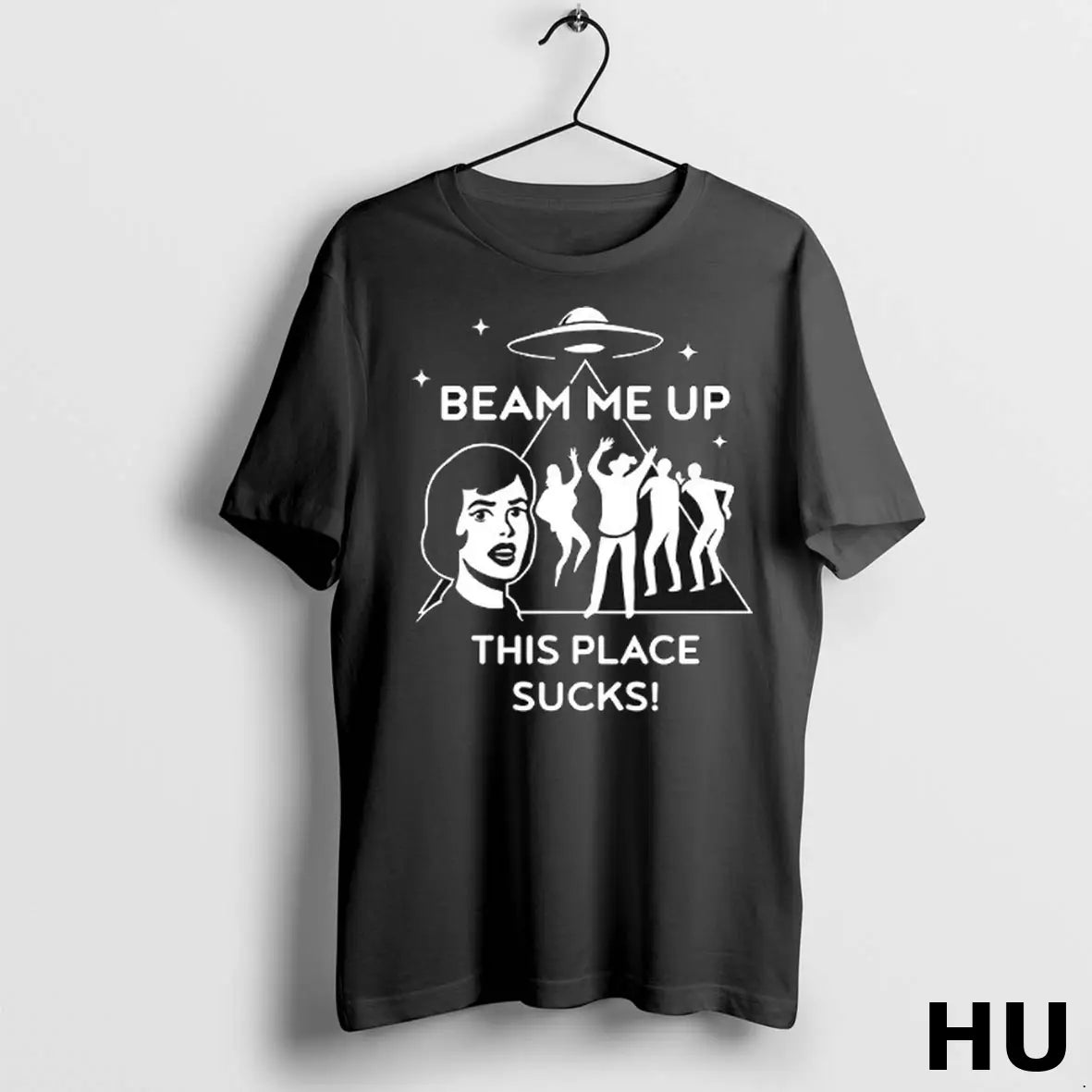 Official Beam Me Up This Place Sucks T Shirt