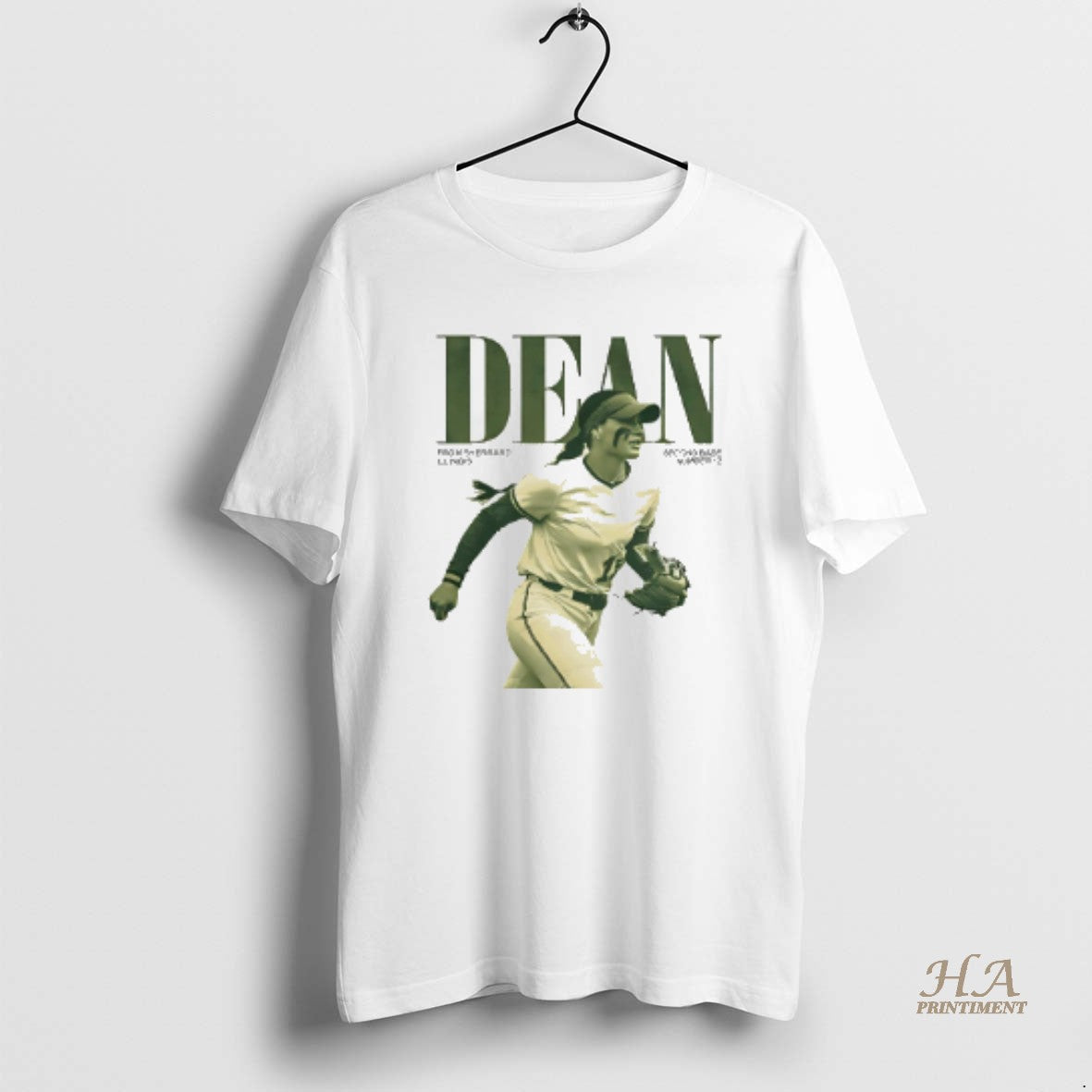 Official Bella Dean Ndsu Baseball Second Base Number 12 Vintage