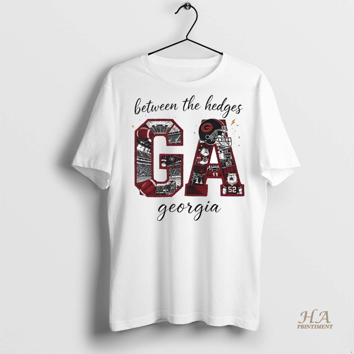 Official Between The Hedges Georgia Bulldogs Shirt