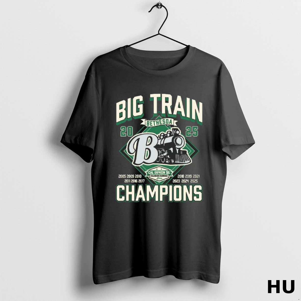 Official Big Train Champions 2025 Bethesda Cal Ripken Sr Collegiate Baseball 2005 2025