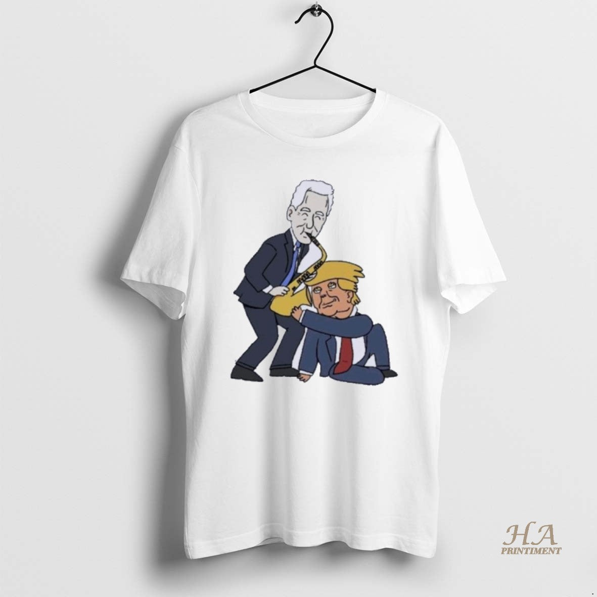 Official Bill Clinton Blow Trumpet Trump Bubba Meme