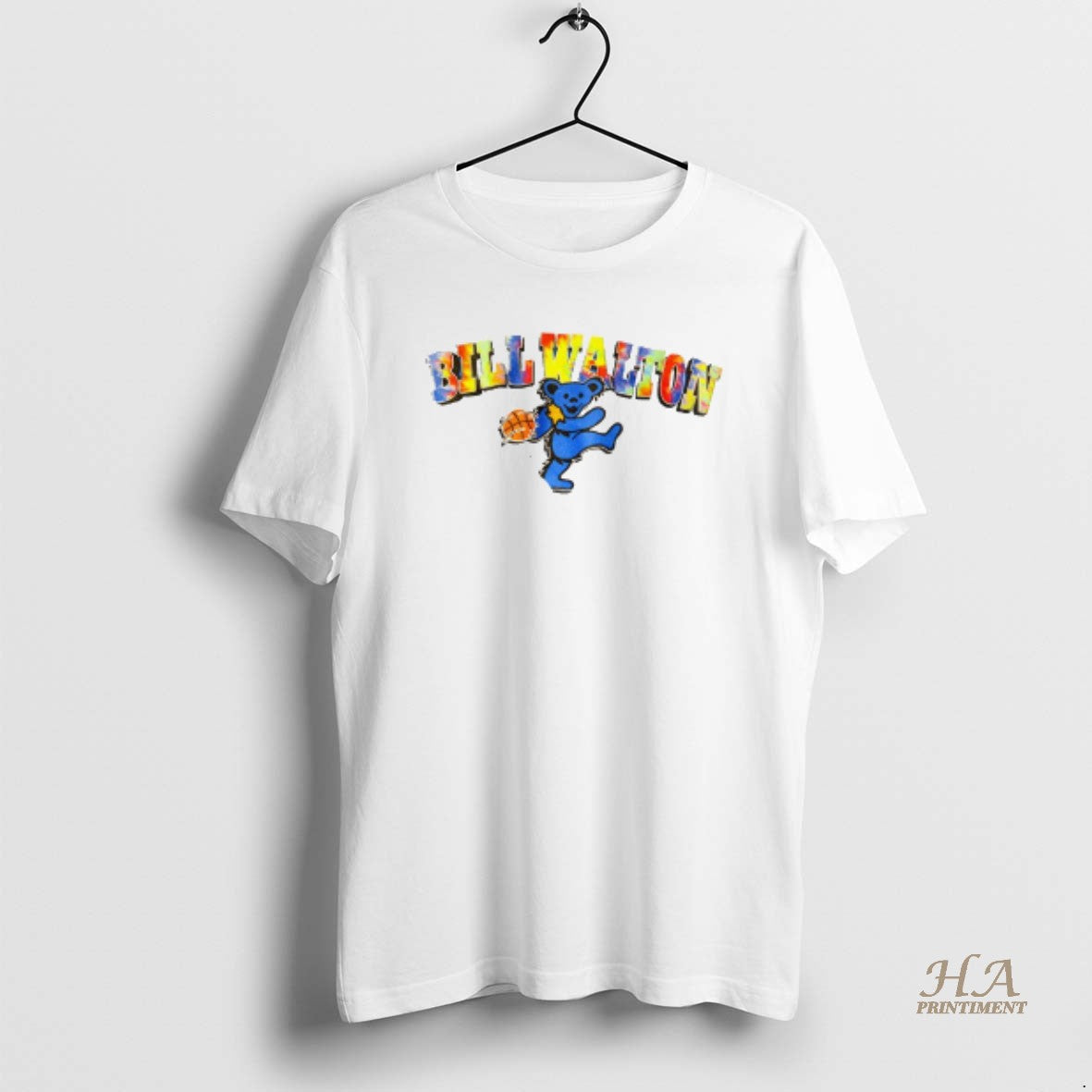 Official Bill Walton Grateful Dead Grateful Bear Tie Dye