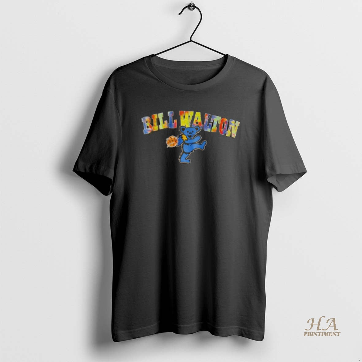 Official Bill Walton Grateful Bear Tie Dye Ucla Bruins