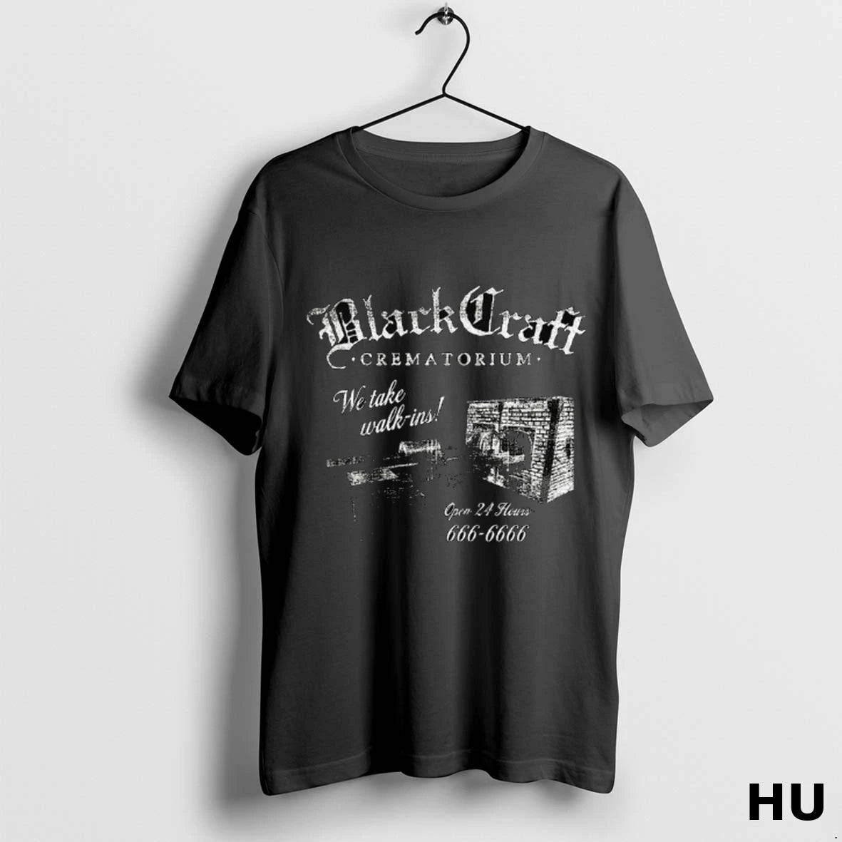Official Black Craft Crematorium Long Sleve T Shirt