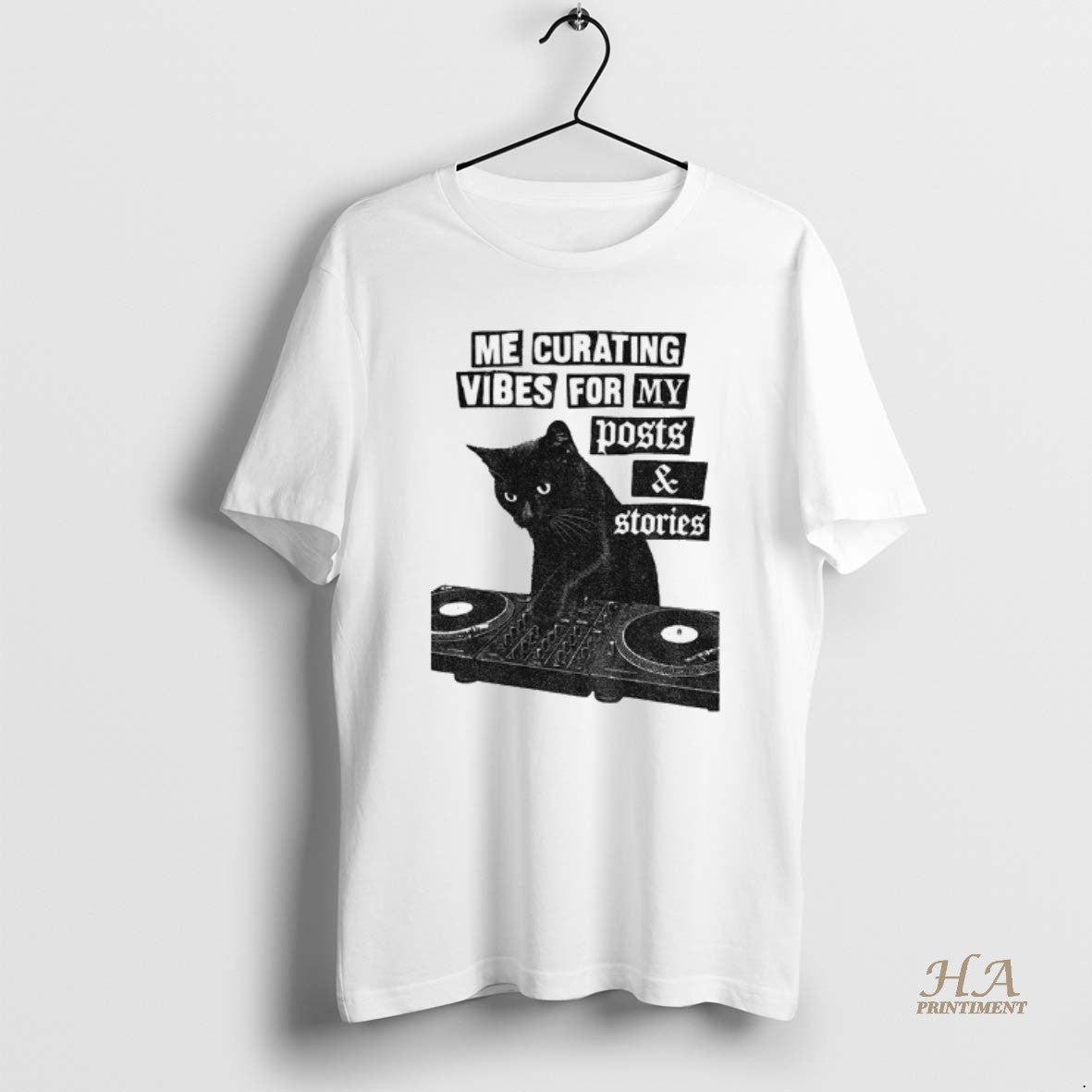 Official Black Cat Dj Me Curating Vibes For My Posts And Stories Vintage